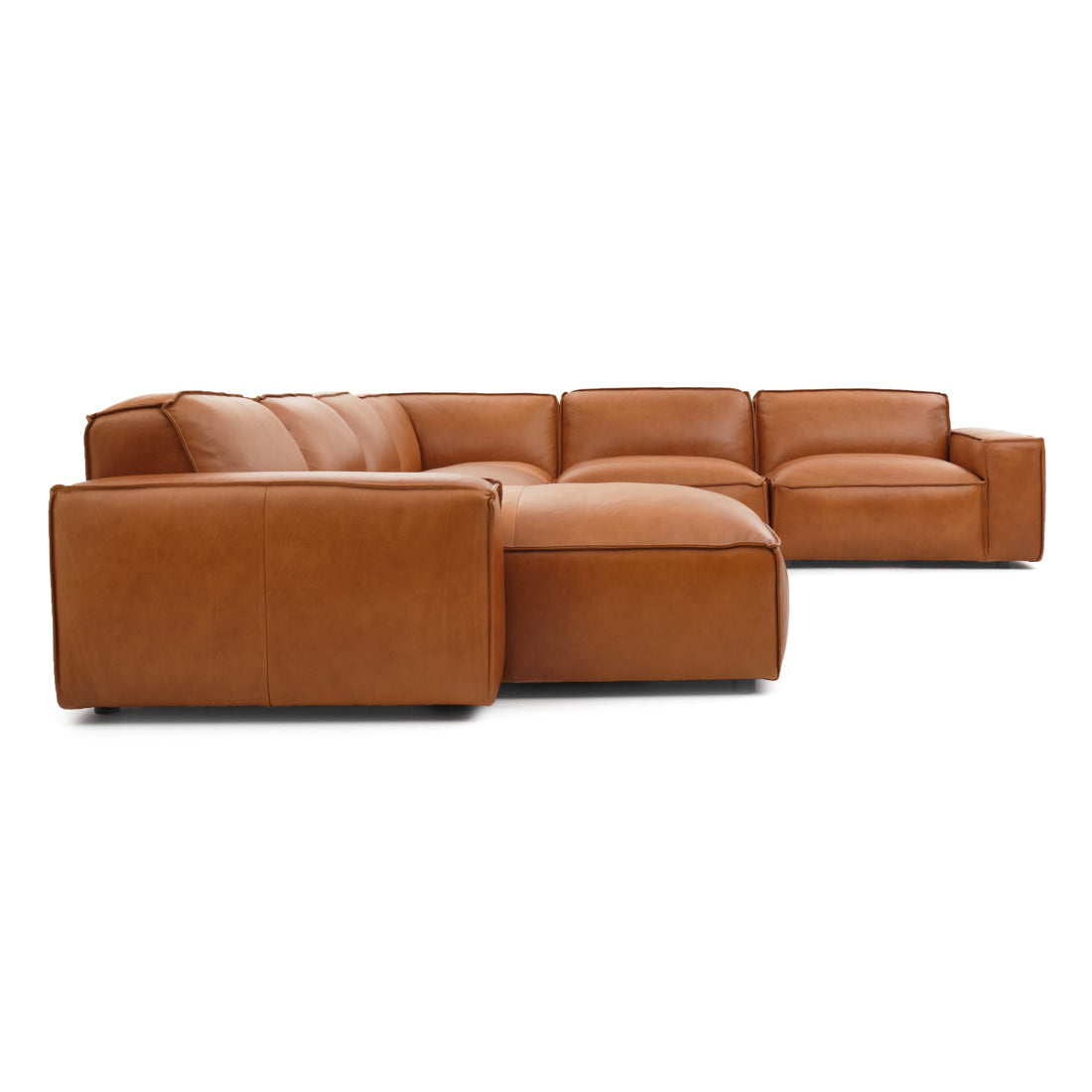 Nook Leather Modular Set Cognac