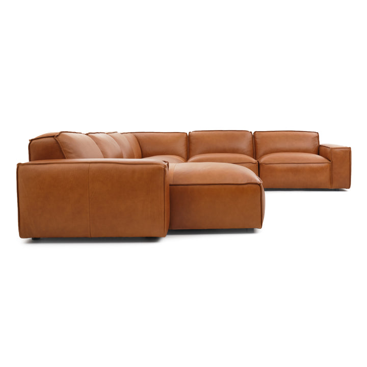 Nook Leather Modular Set Cognac