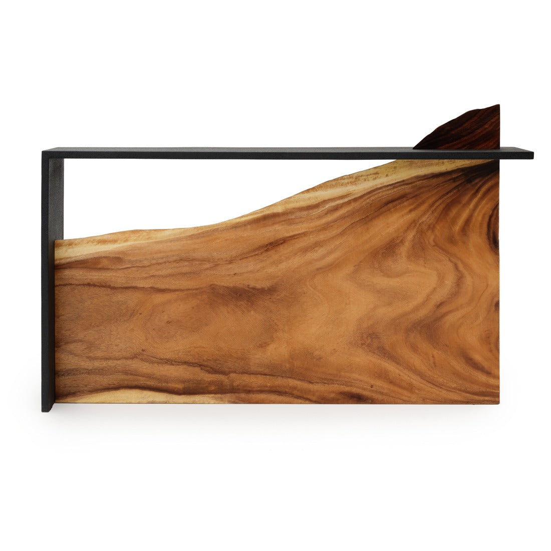 Niranda Wood Console Table Light Brown