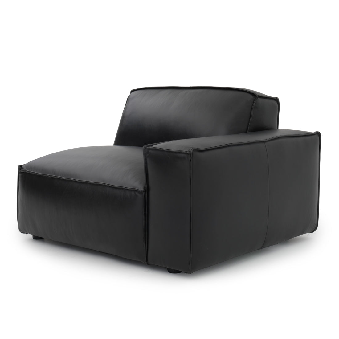 Nook Modular Right Chair Black