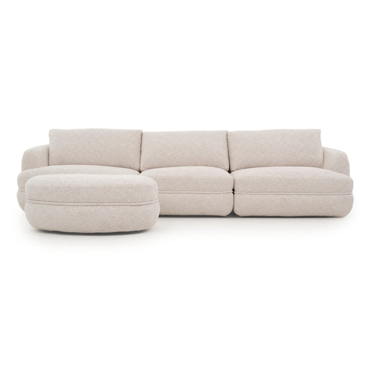 Esteli Fabric Modular Set Beige