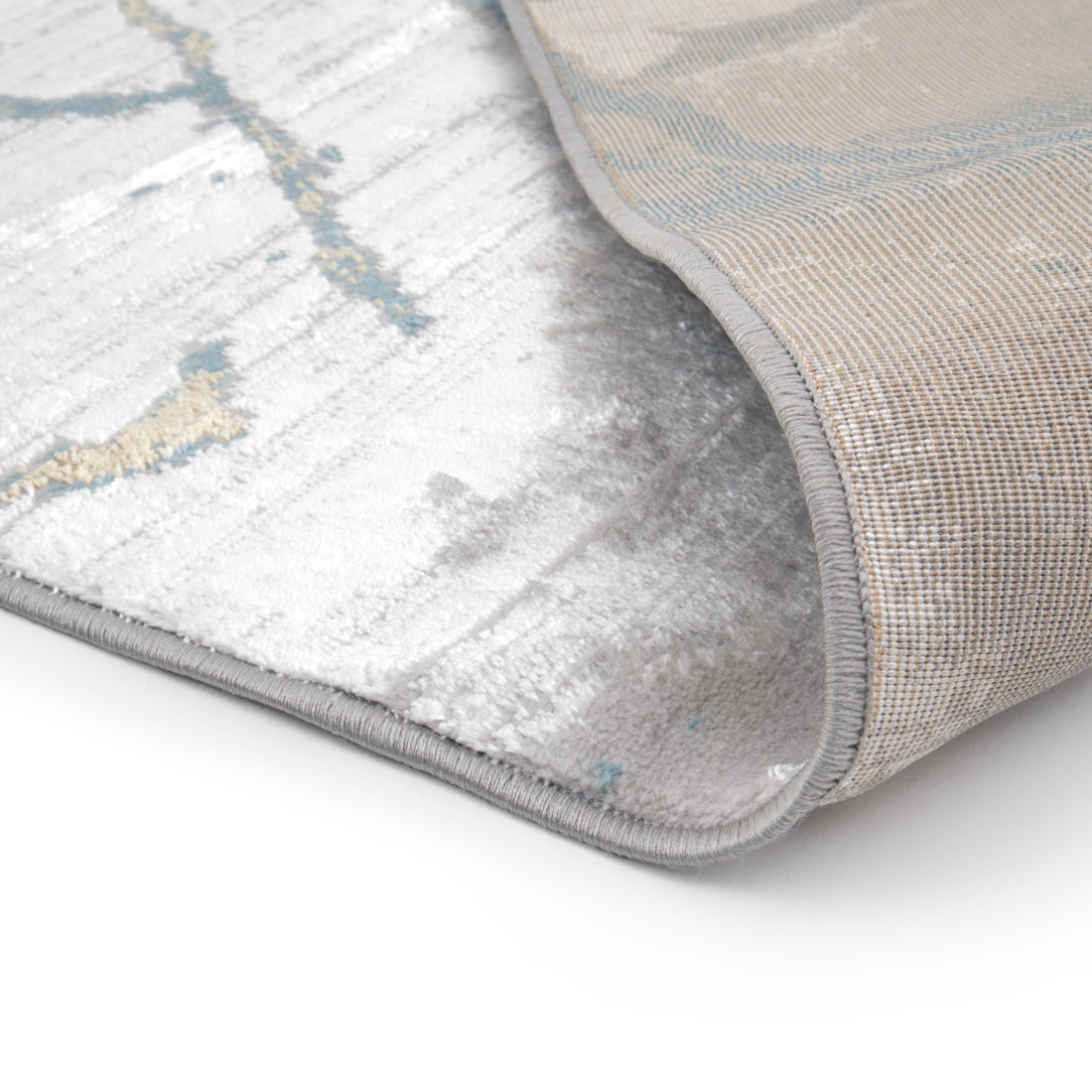 Ensia Area Rug Light Blue