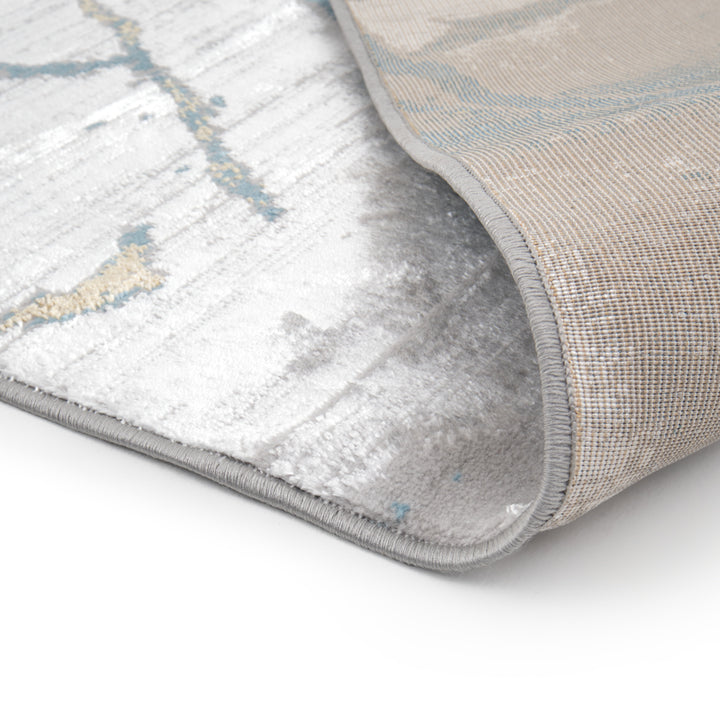 Ensia Area Rug Light Blue