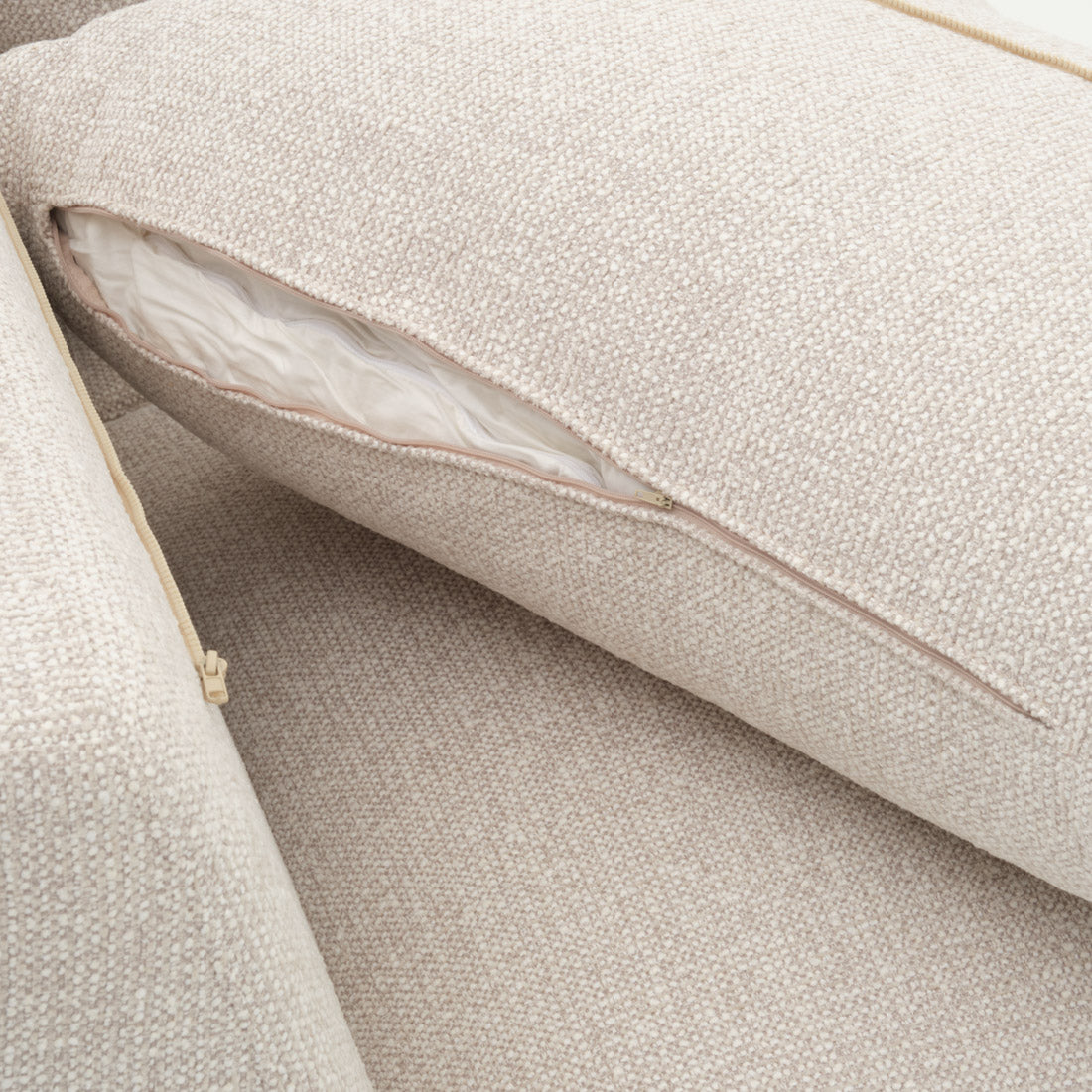 Elizabeth Fabric Modular Set Beige