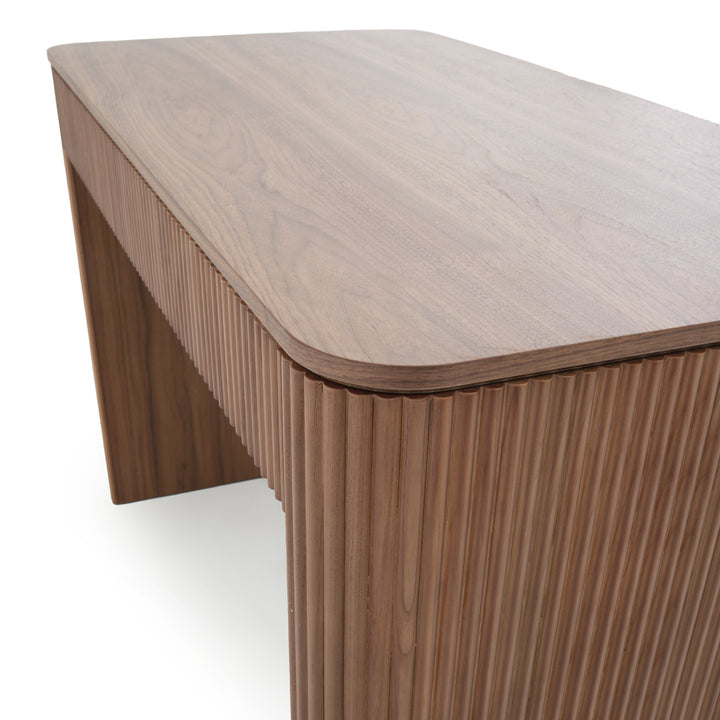 Evany Desk Dark Brown