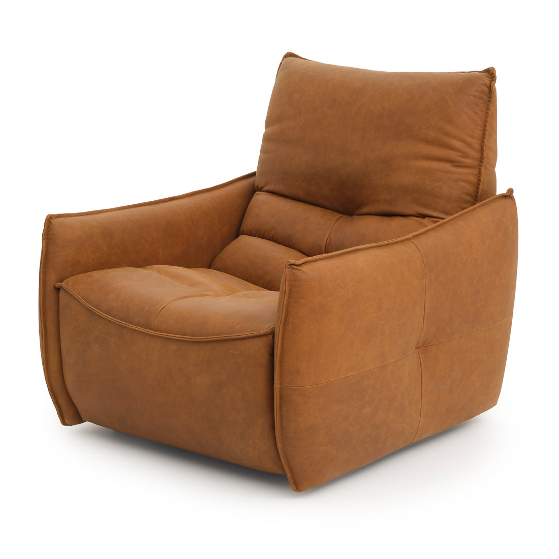 Neston Reclining Accent Chair Cognac
