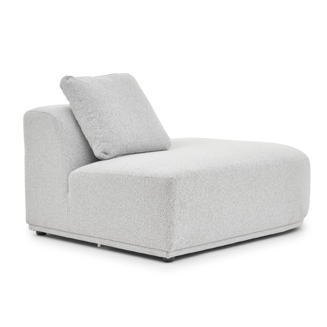 Willowdale Modular Chair W. Right Bumper Light Grey
