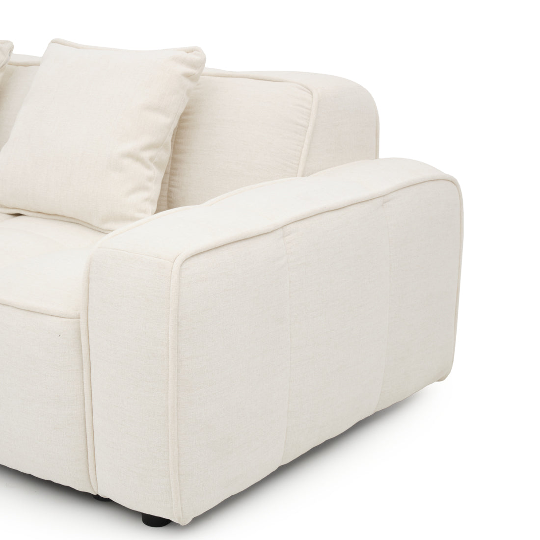 Westland Fabric Sofa Light Grey