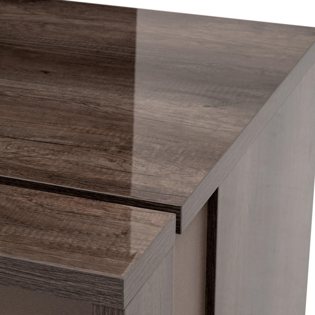Winslet Executive Desk Dark Brown