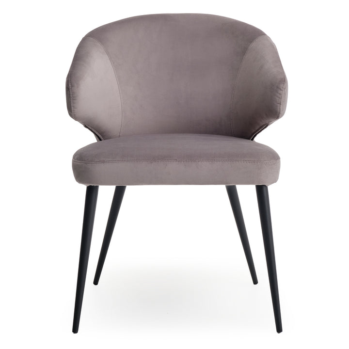 Winisha Fabric Armchair Light Grey