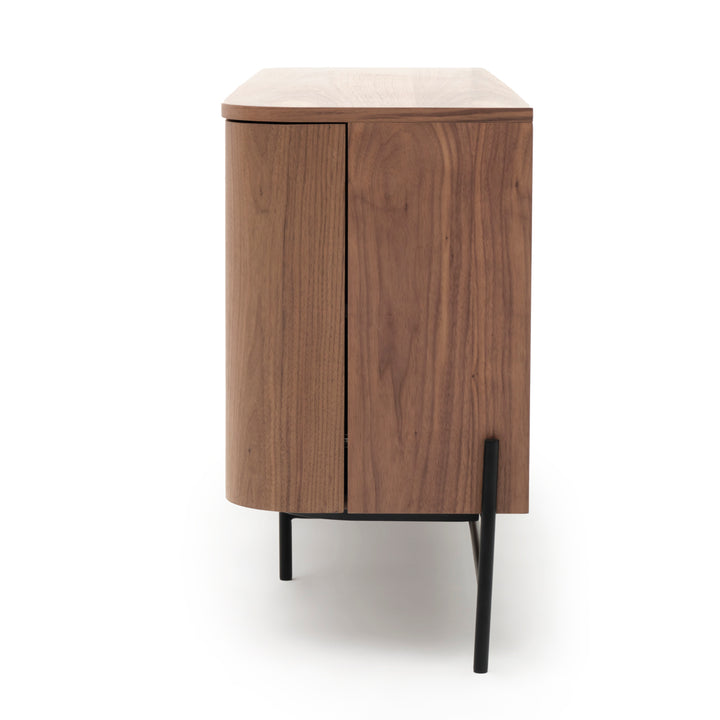 Easton Wood Sideboard Dark Brown
