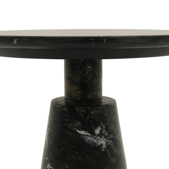 Esana Marble Accent Table Black