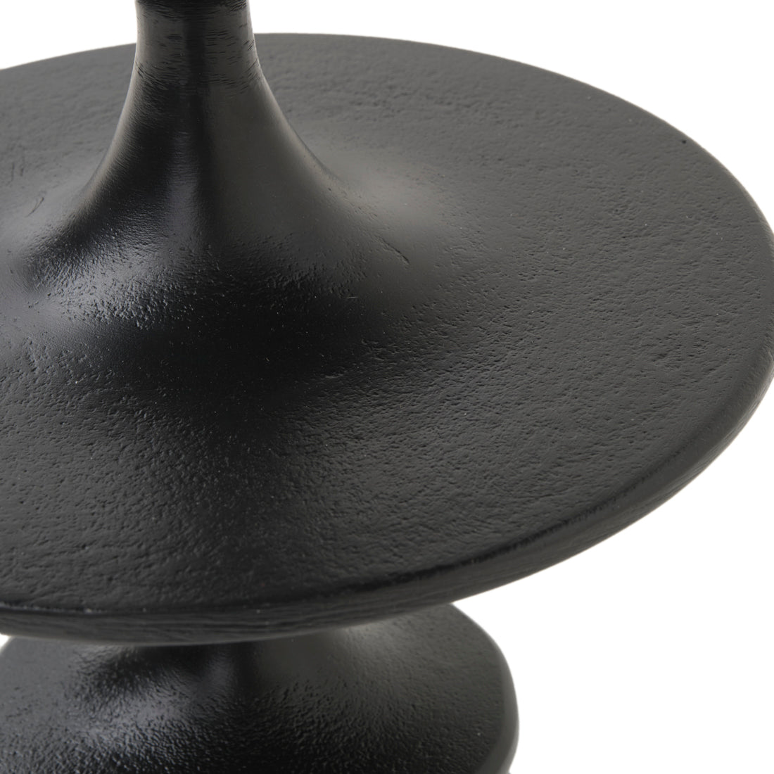 Esdra Metal Accent Table Black