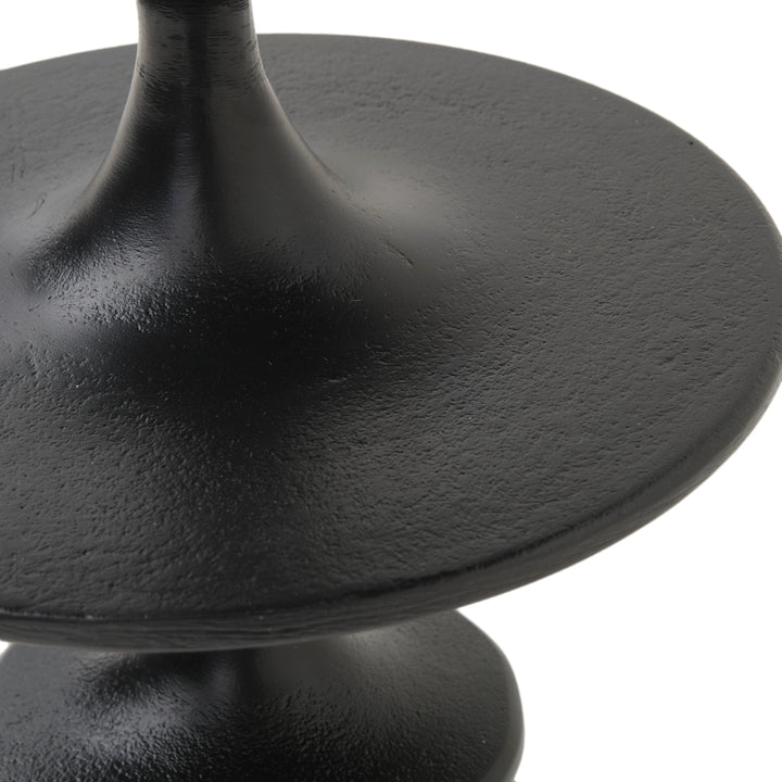 Esdra Metal Accent Table Black