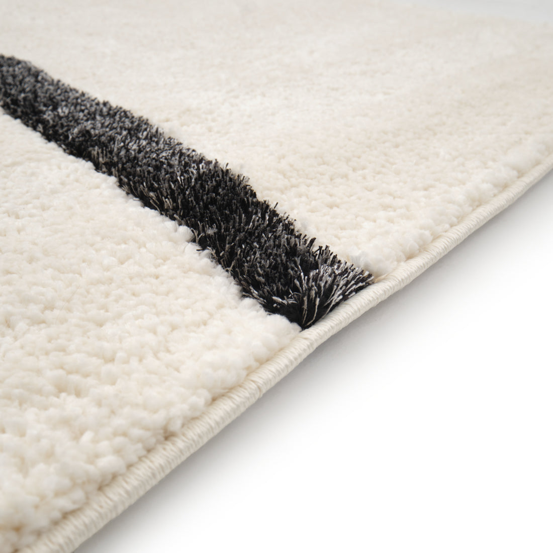 Simo Area Rug Black & White