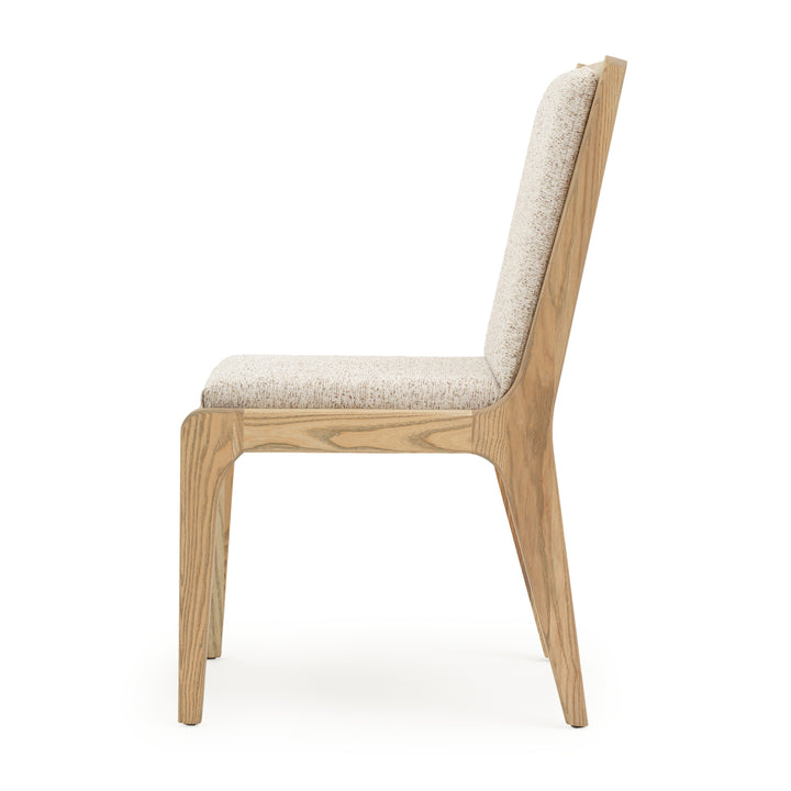 Narah Fabric Chair Light Grey