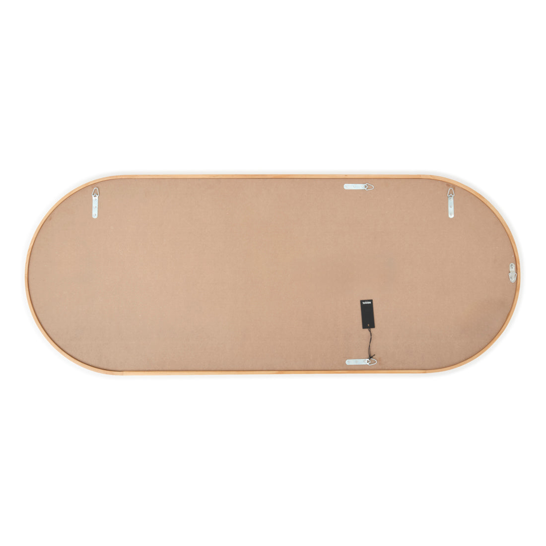 Nadino Wall Mirror Light Brown