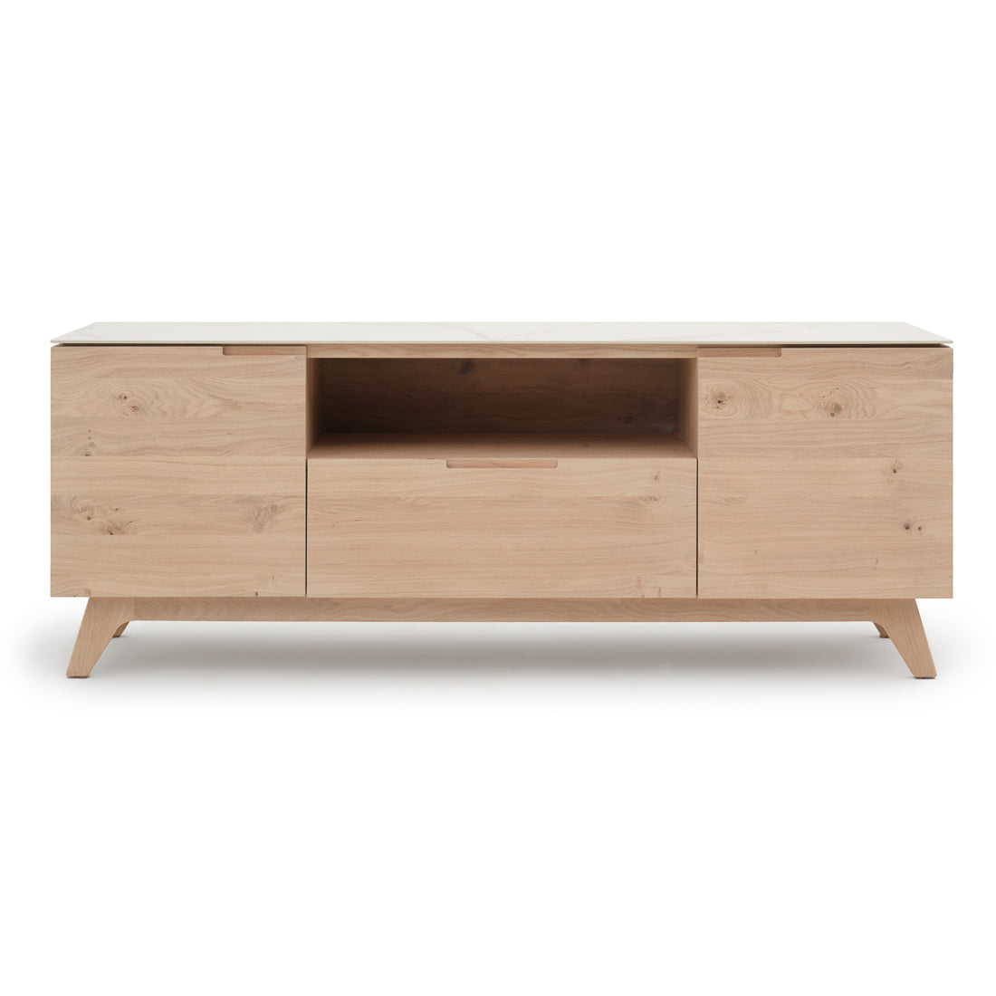 Elaina TV and Entertainment Unit Light Brown