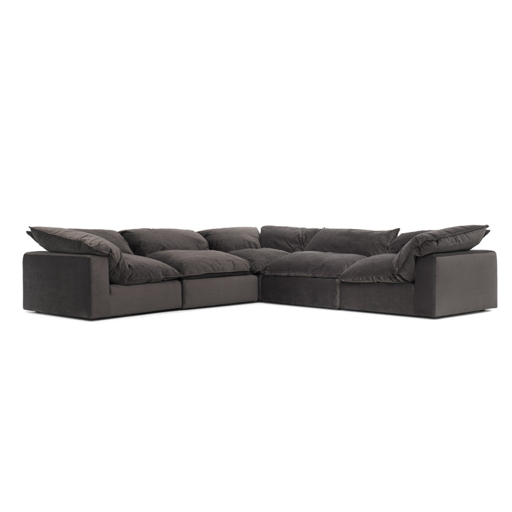 Nuage Fabric Modular Set Dark Grey