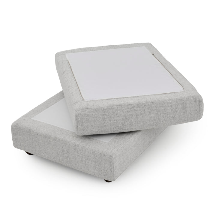 Nadal Modular Ottoman Light Grey