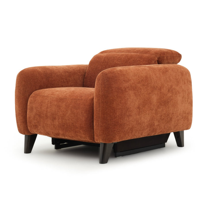 Nilani Reclining Accent Chair Orange