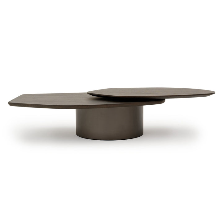Eirian Wood Coffee Table Dark Grey