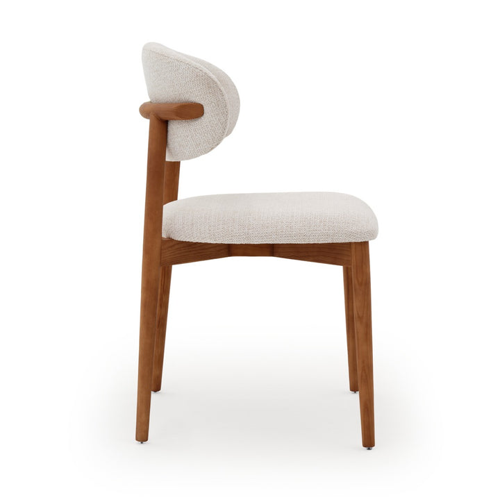 Navani Fabric Chair Beige