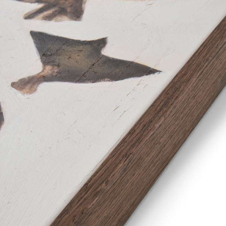 Nightingale Painting on Canvas Light Brown