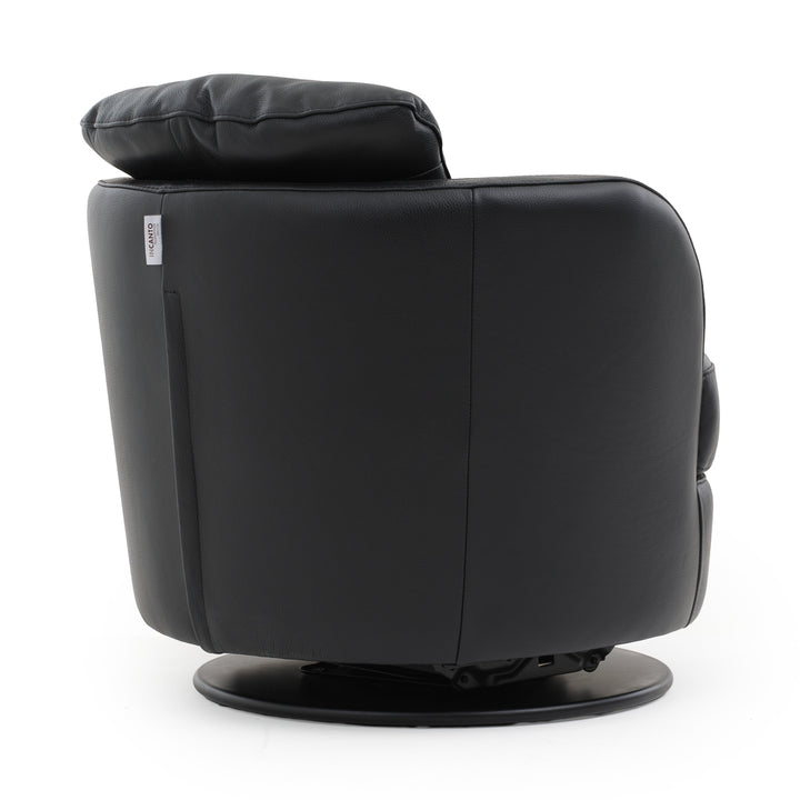 Wedia Swivel Accent Chair Black