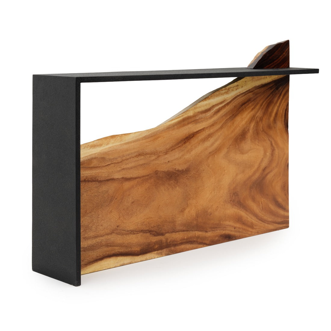 Niranda Wood Console Table Light Brown
