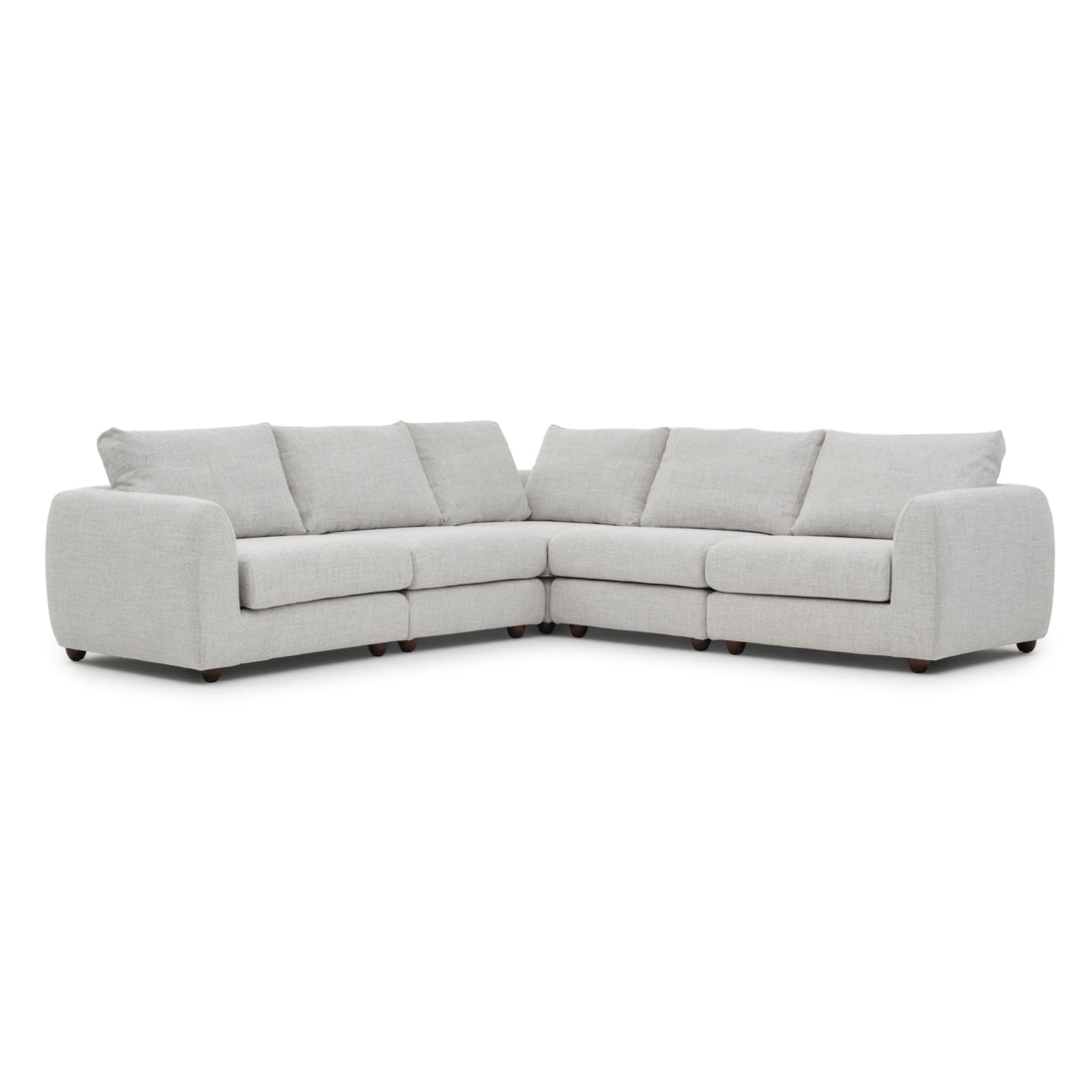 Nadal Fabric Modular Set Light Grey