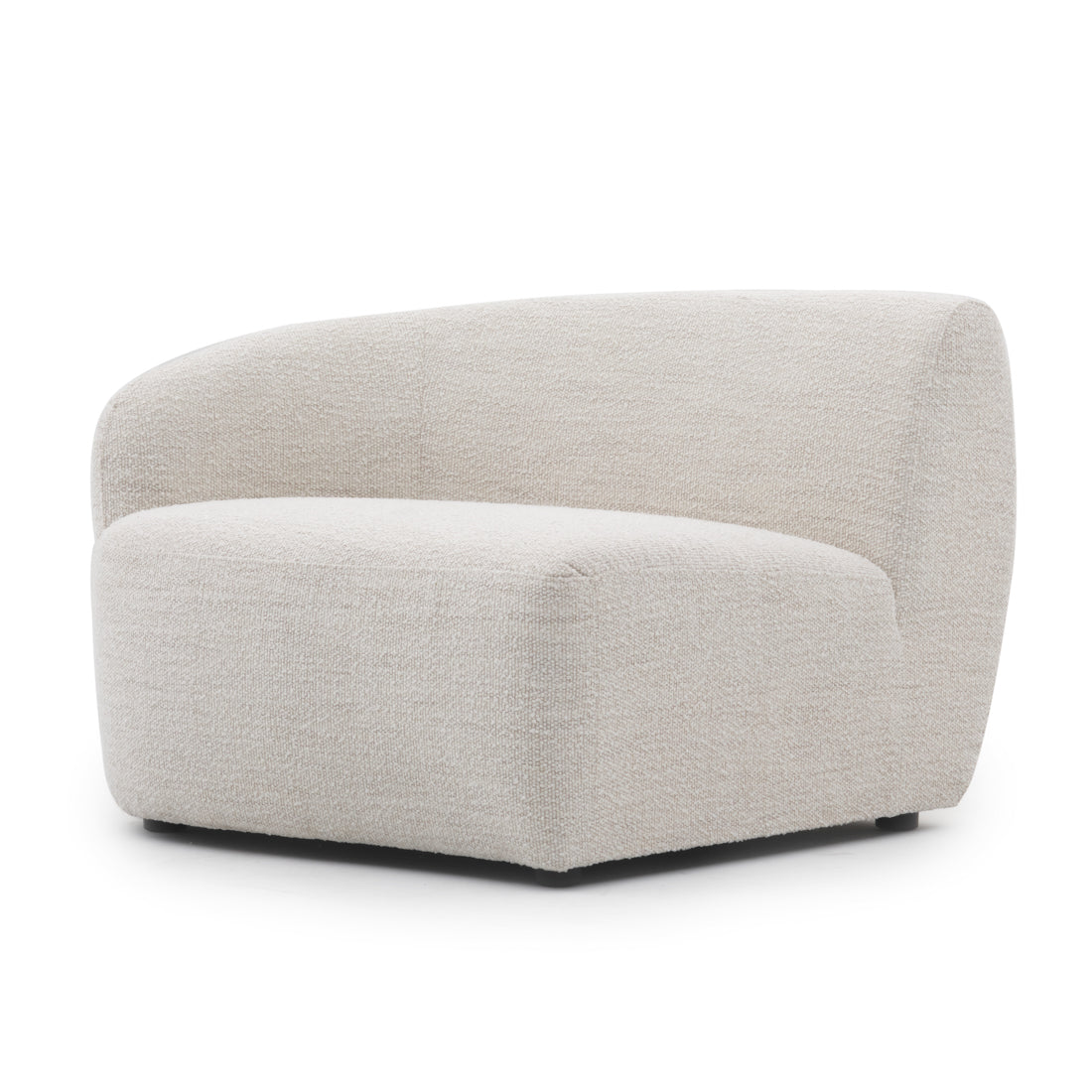 Sorena Modular Left Chair Off White