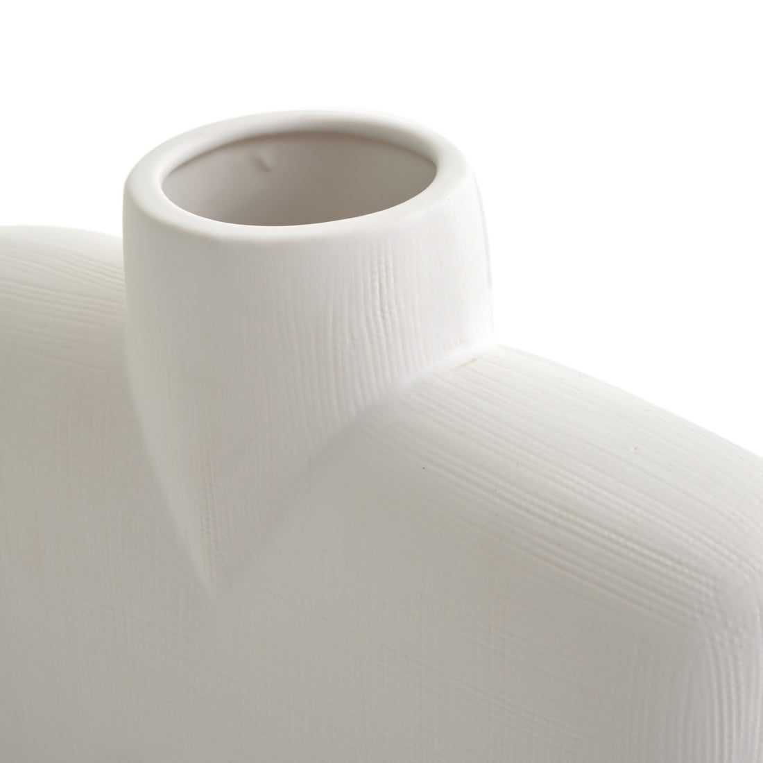 Essoto Ceramic Vase White