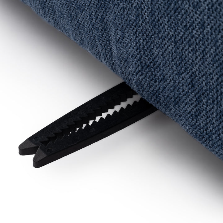 Ellemia Modular Chair W. Right Bumper Dark Blue