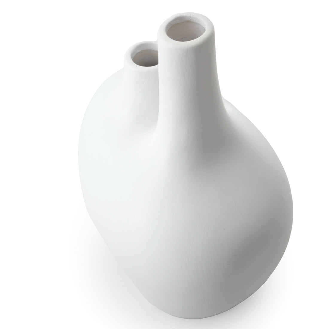 Saja Ceramic Vase Off White