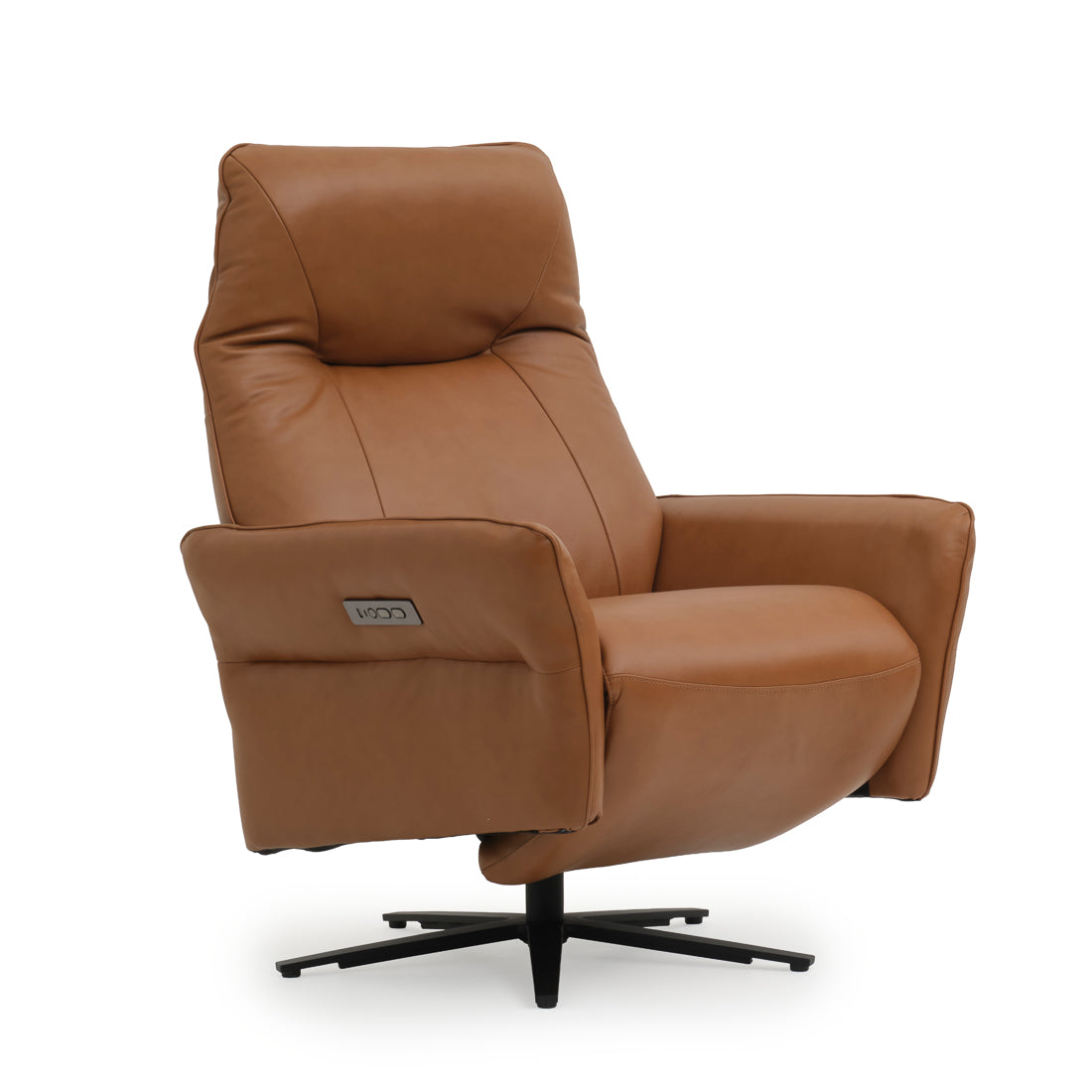 Normani Reclining Accent Chair Cognac