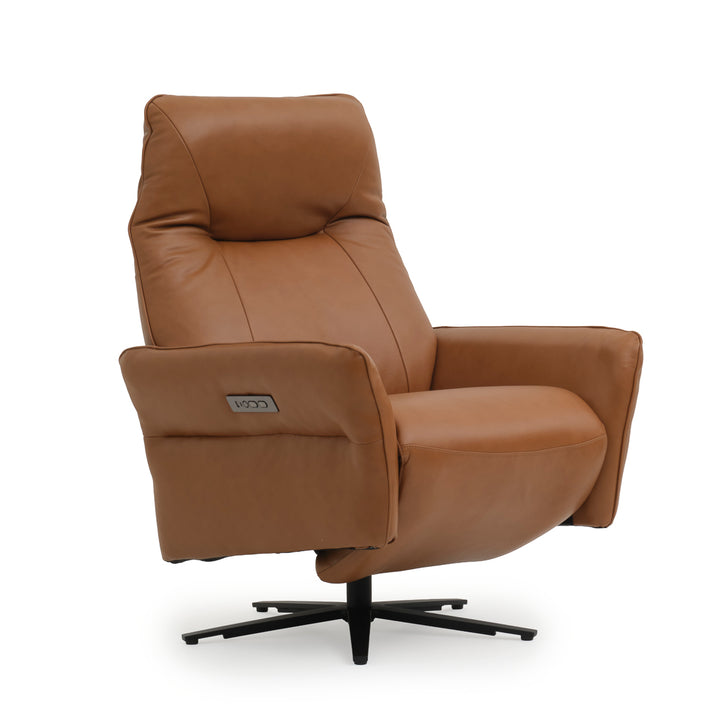 Normani Reclining Accent Chair Cognac