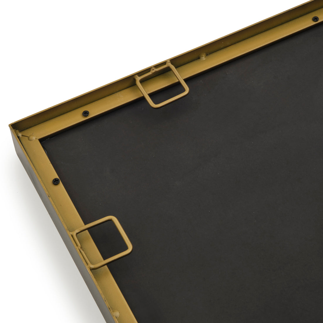 Wanover Wall Mirror Dark Brown