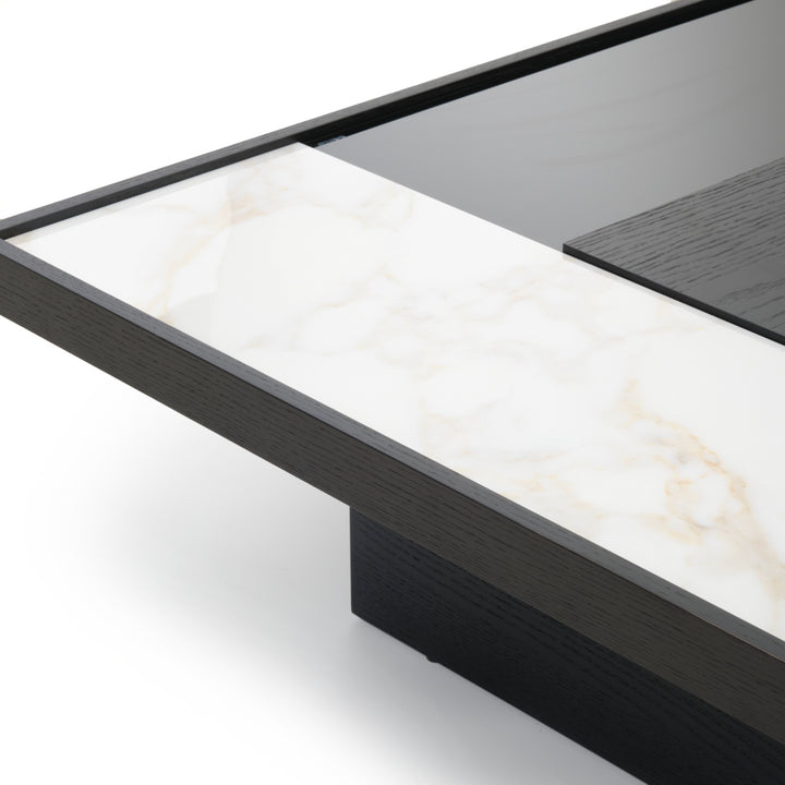 Warna Wood Coffee Table Black