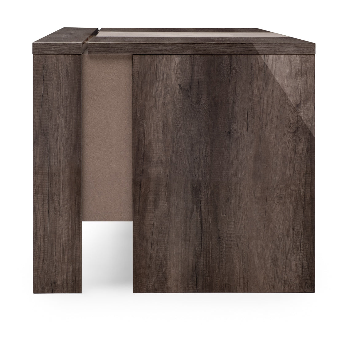 Winslet Executive Desk Dark Brown