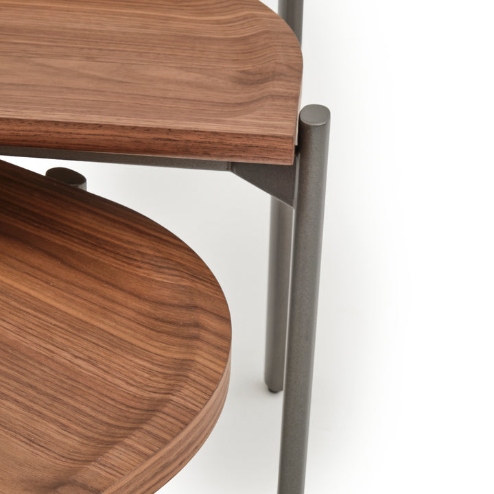 Nami Nesting Table Dark Brown