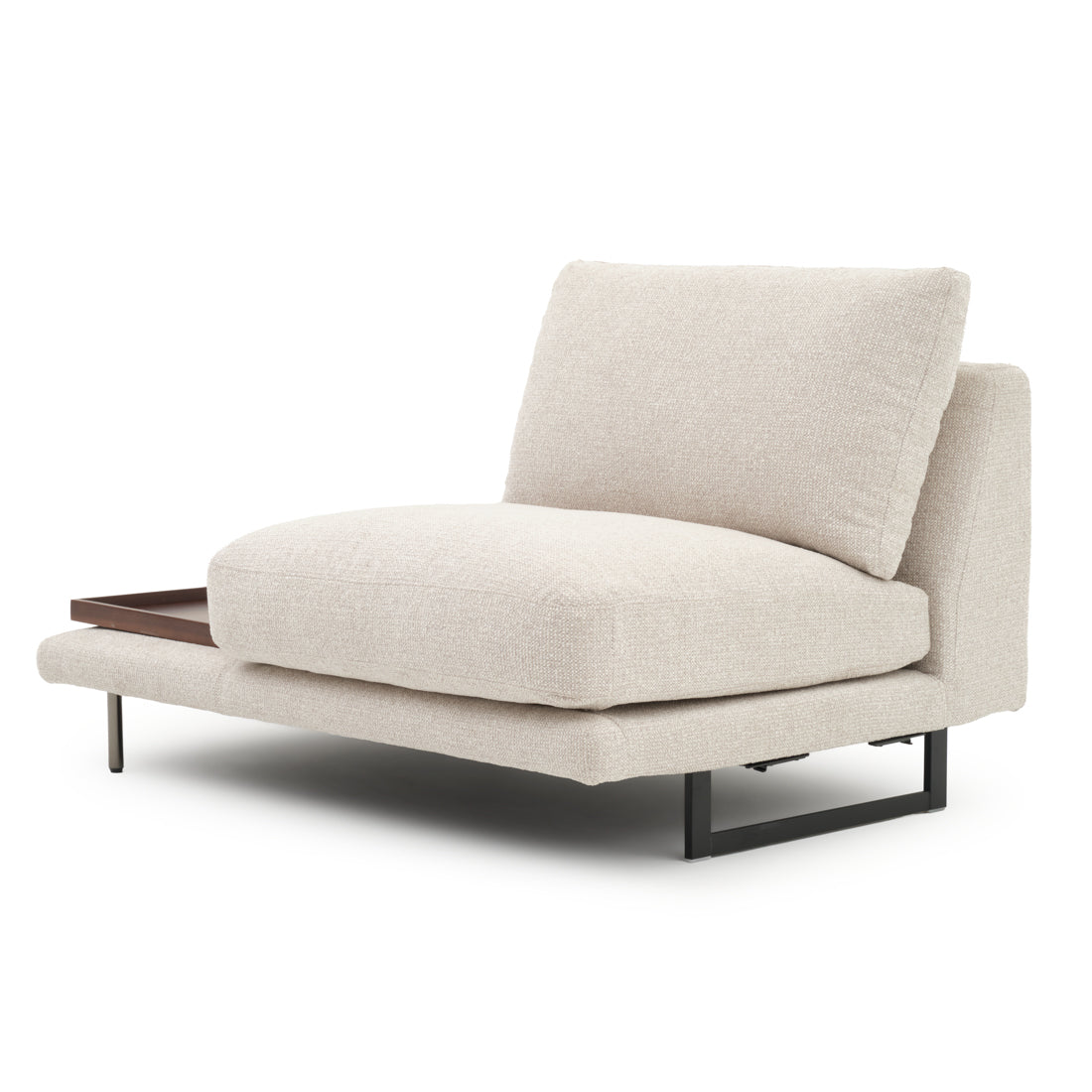 Elizabeth Modular Chair W. Left Table Beige
