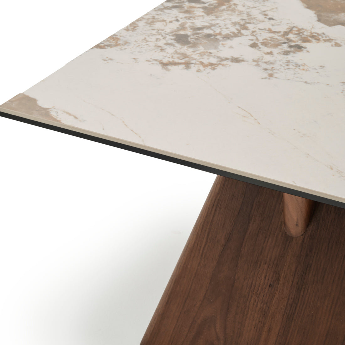 Emmeline Ceramic Coffee Table Light Brown