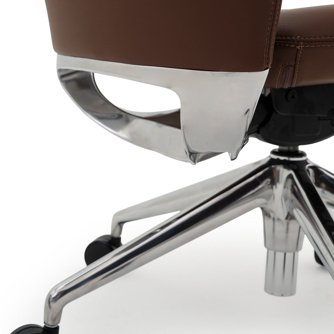 Euca Office Chair Dark Brown