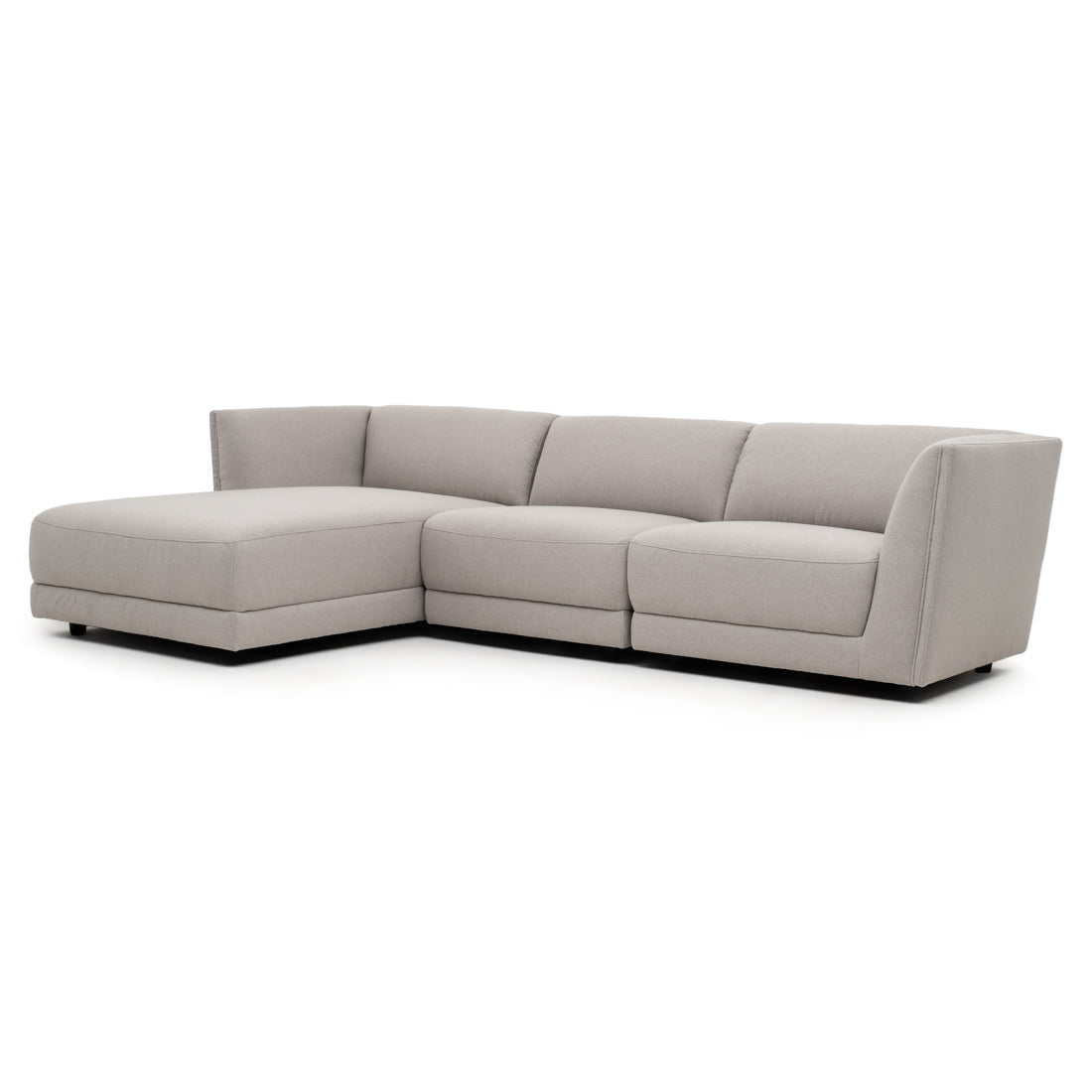 Nathan Fabric Modular Set Light Grey