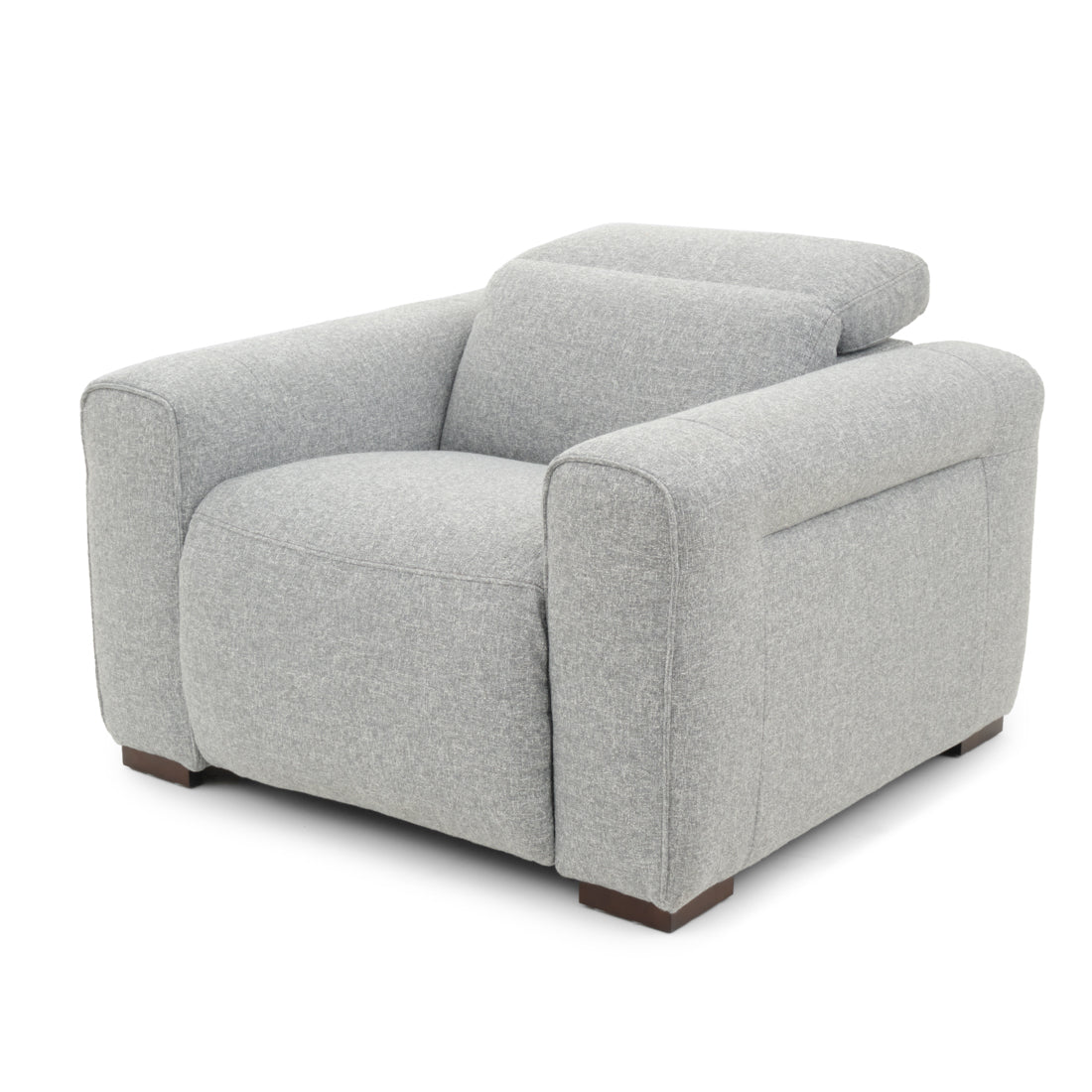 Niguel Reclining Accent Chair Light Grey