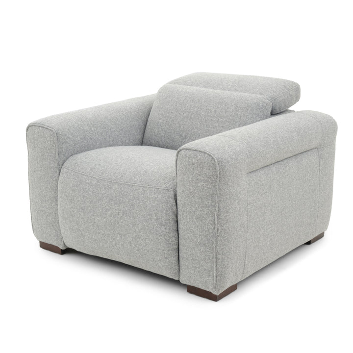Niguel Reclining Accent Chair Light Grey