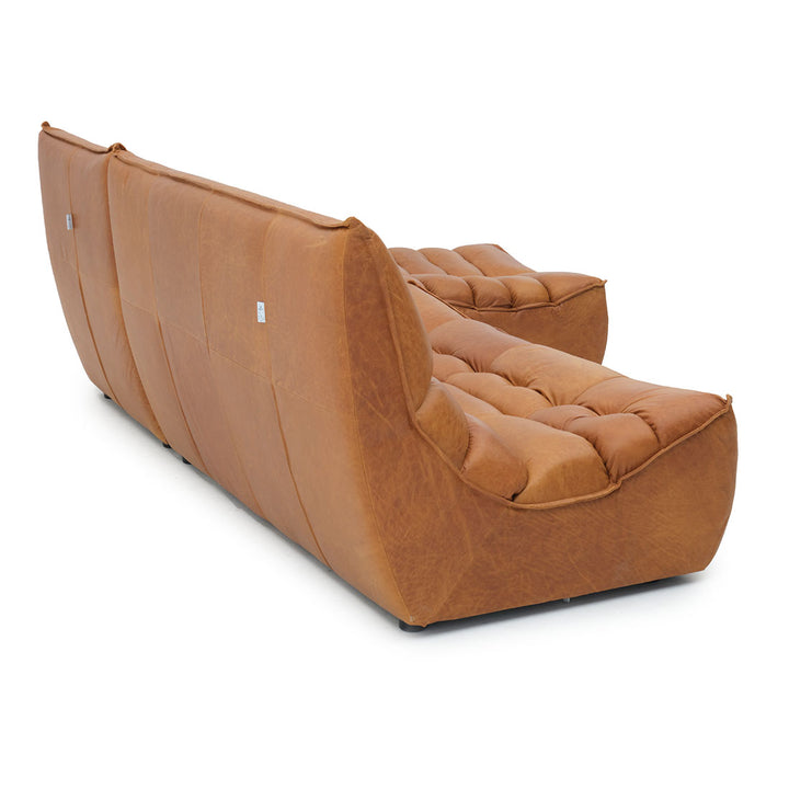 Nesto Leather Modular Set Cognac