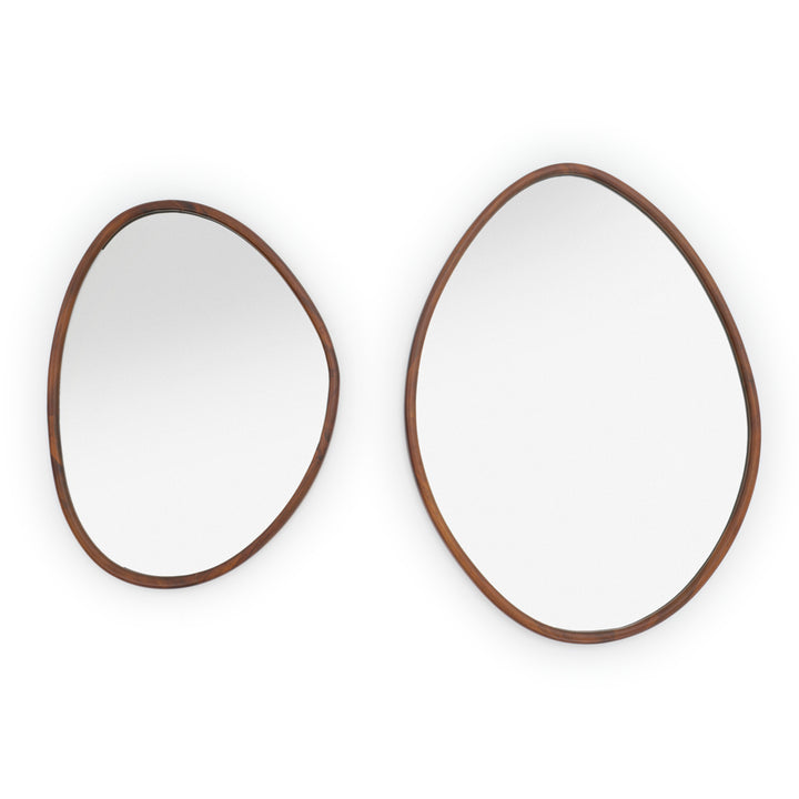 Nivoli Wall Mirror Dark Brown
