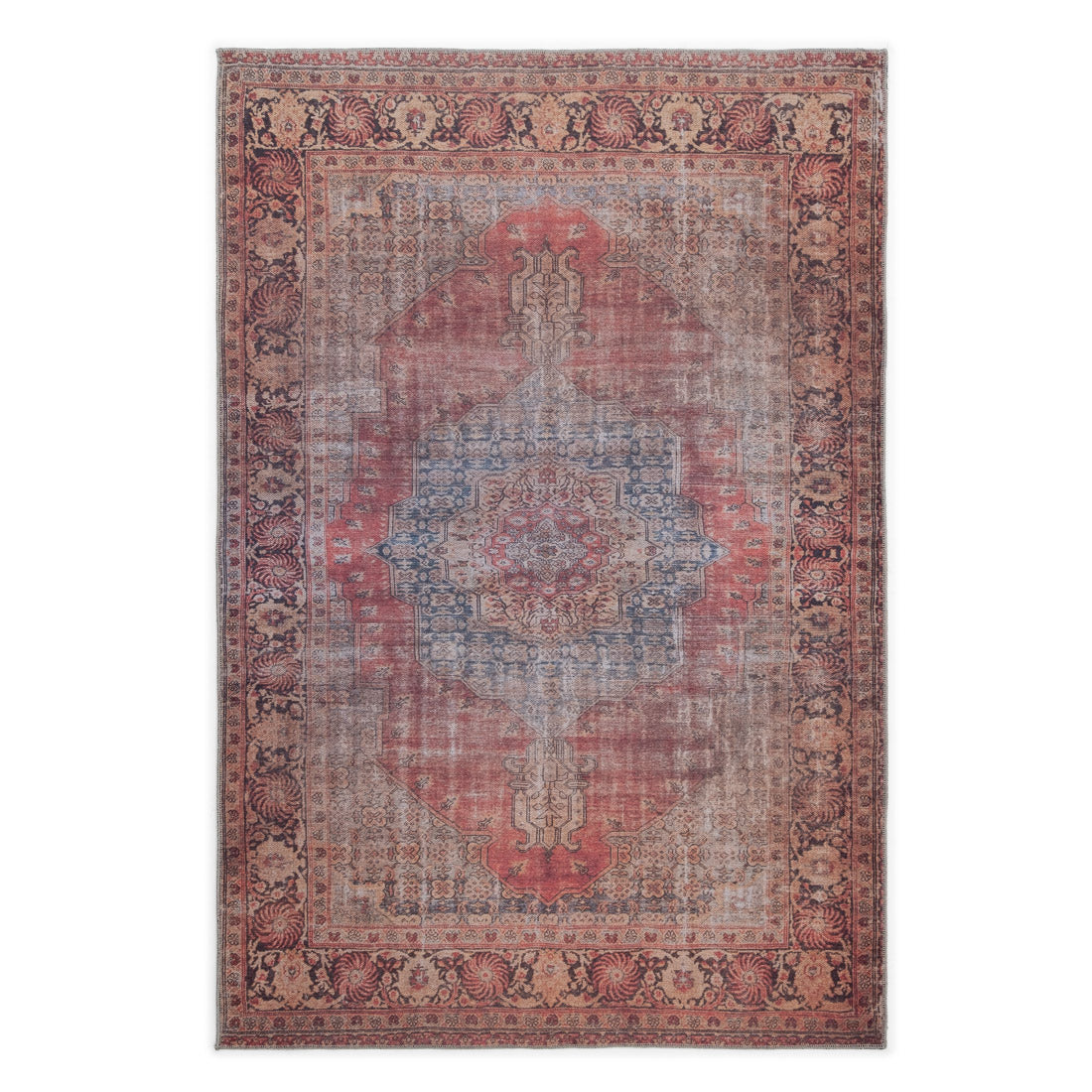 Nanpur Area Rug Orange